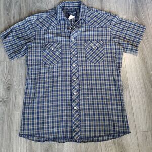 Wrangler Western Shirt size Large Tall